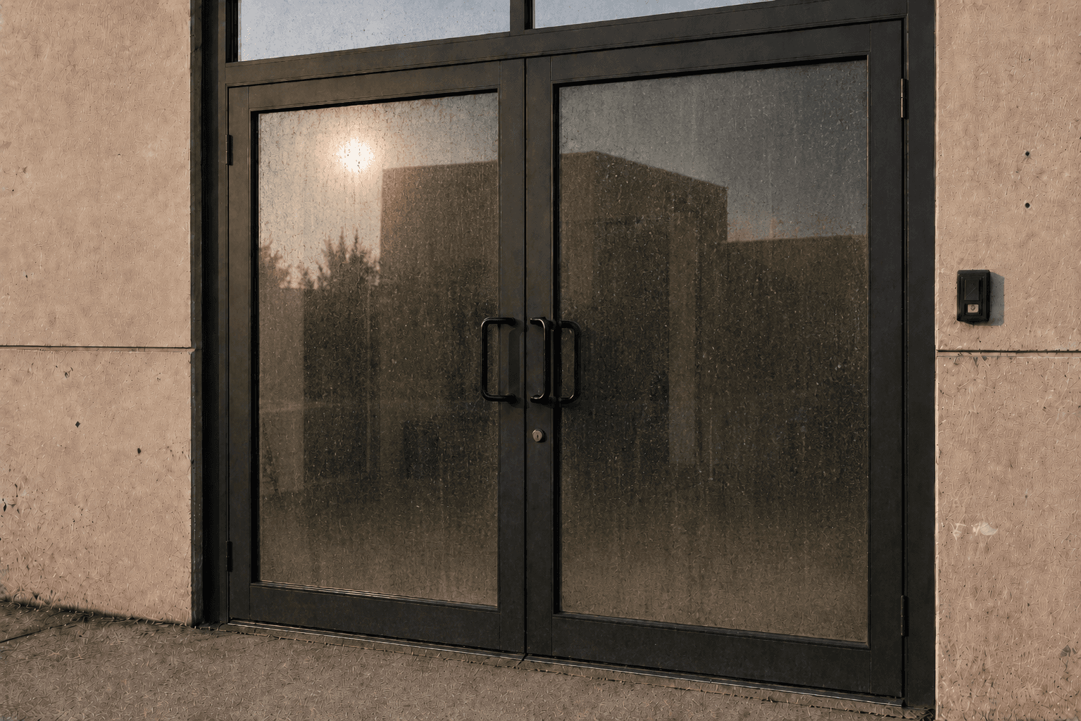 Before: Front Entrance Shine